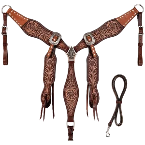 Western Style Leather Tack Set
